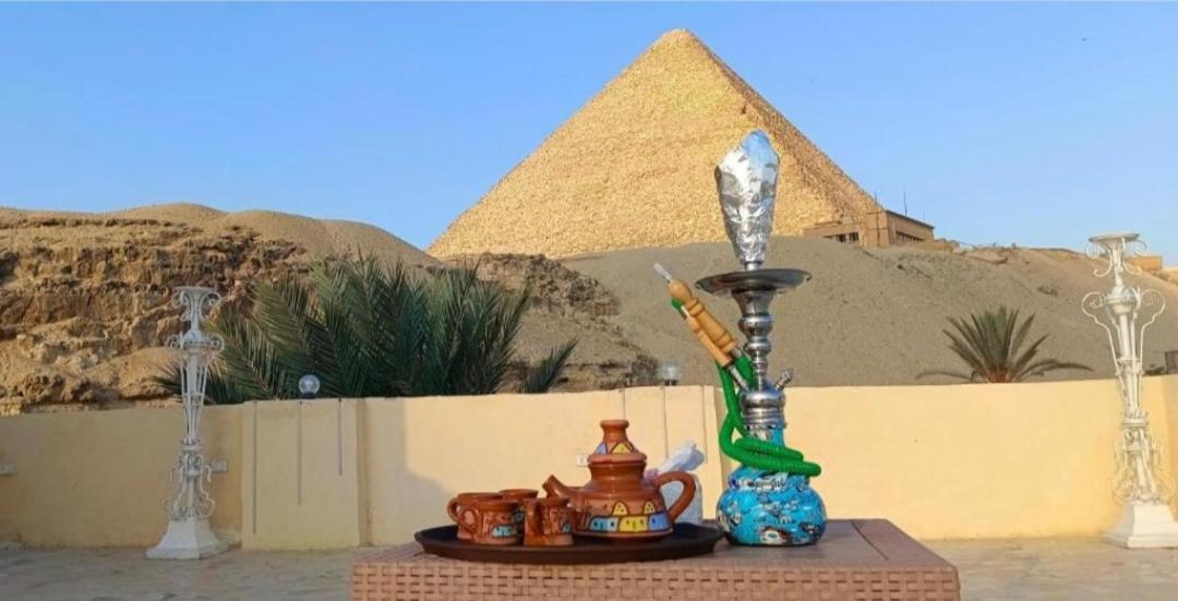 Hotel Pyramid View Gh à Kafret el-Gabal Extérieur photo