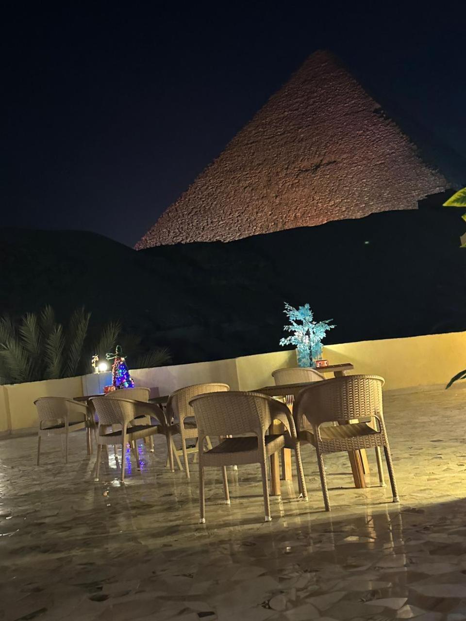 Hotel Pyramid View Gh à Kafret el-Gabal Extérieur photo