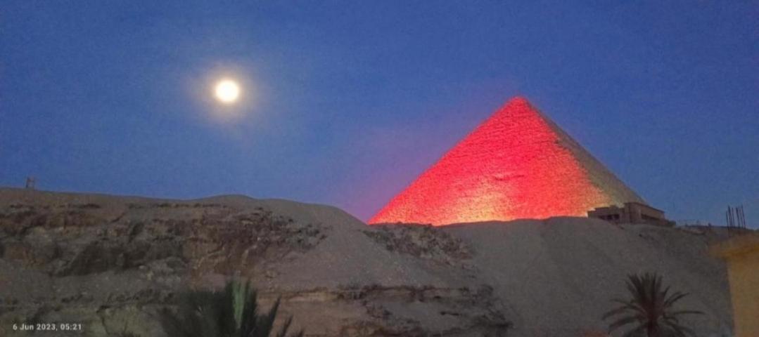 Hotel Pyramid View Gh à Kafret el-Gabal Extérieur photo