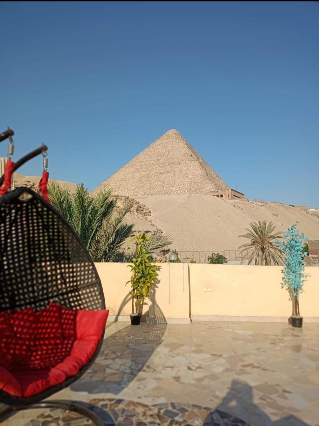 Hotel Pyramid View Gh à Kafret el-Gabal Extérieur photo