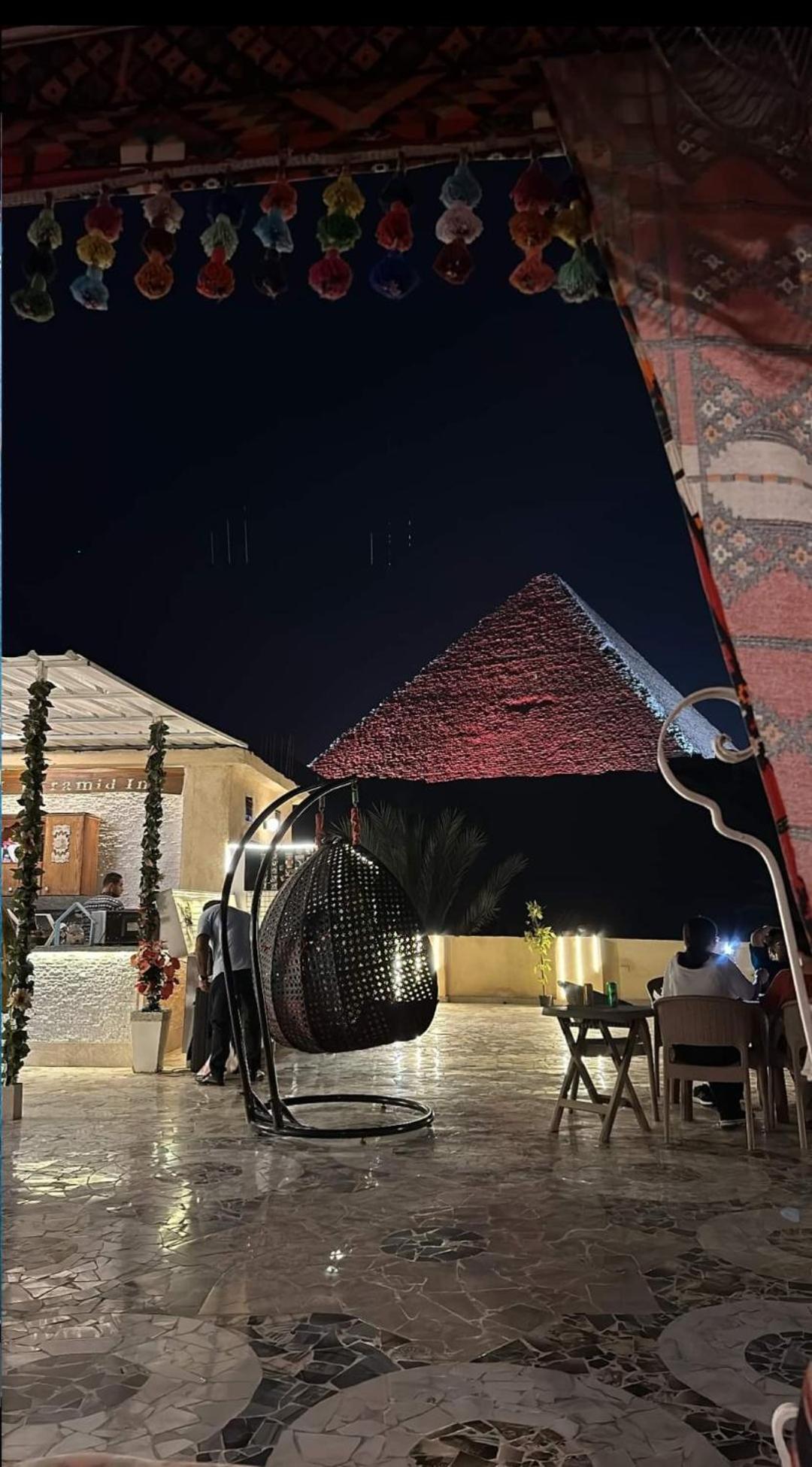 Hotel Pyramid View Gh à Kafret el-Gabal Extérieur photo